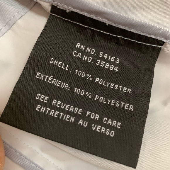 Cole Haan signature rain jacket- XS - Picture 8 of 8